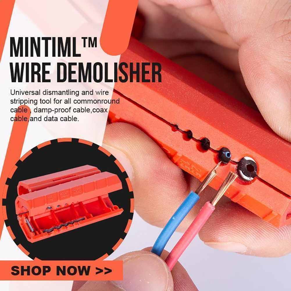 Wire Demolisher Universal Electric Wire Stripper Pen Wire Cable Pen Cutt dyg 