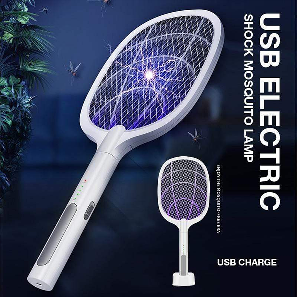 USB Electric Shock Mosquito Lamp Mosquito Swatter Fly Swatter Pest ...