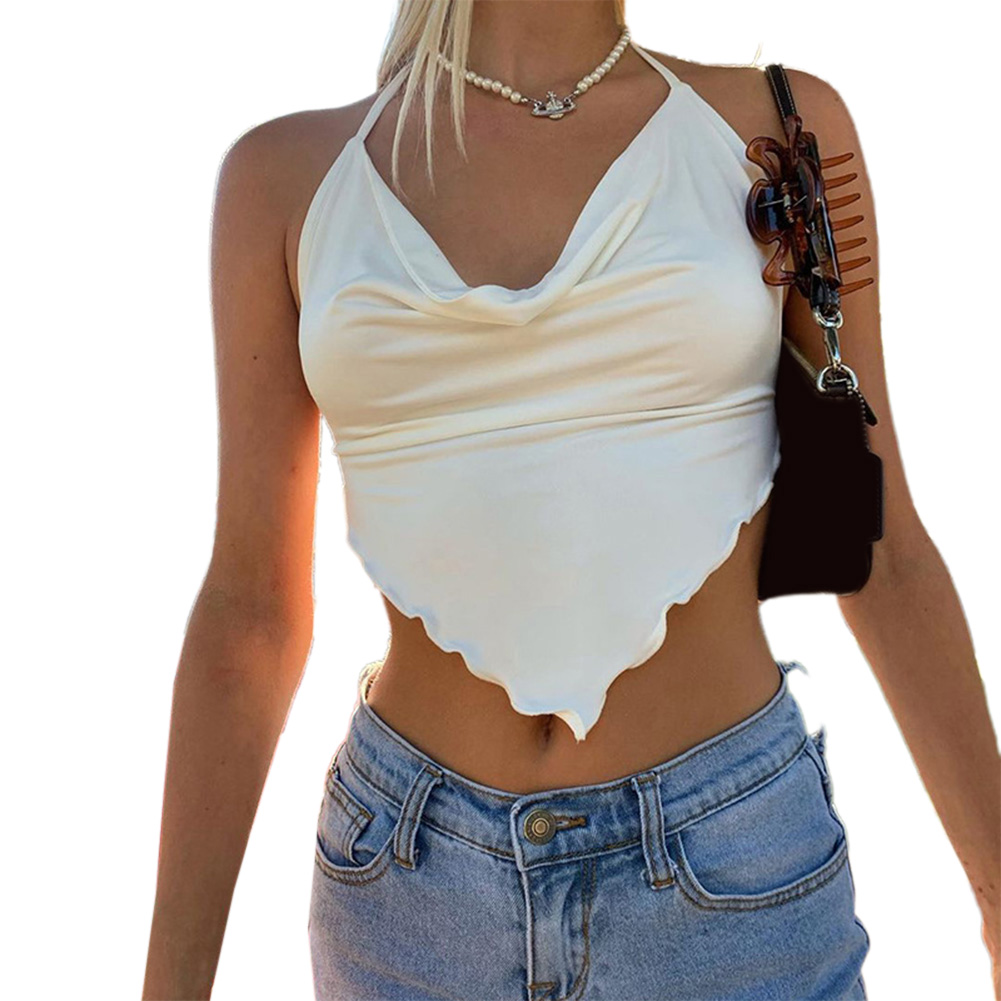 22 Style Y2k Crop Top Cyber Women Lace 90s Aesthetic E Girl See Through Corest Sexy Sleeveless 1729